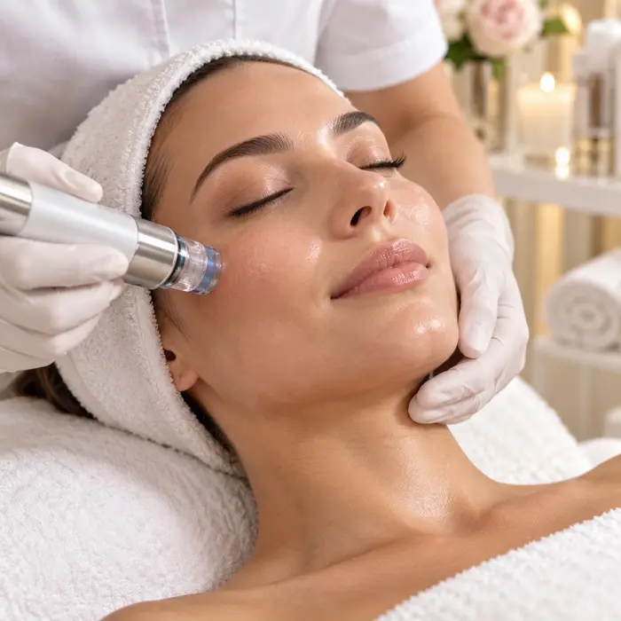 Hydrating facial treatment